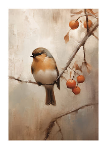 Plakat Bird On Branch